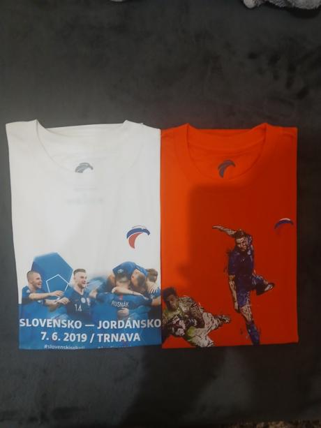 Futbalové tričká repre, l