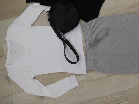 Bavlnená-sukňa tričká + kabelka,, s