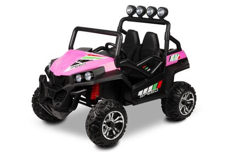Toyz elektrické vozidlo grand buggy ružové,