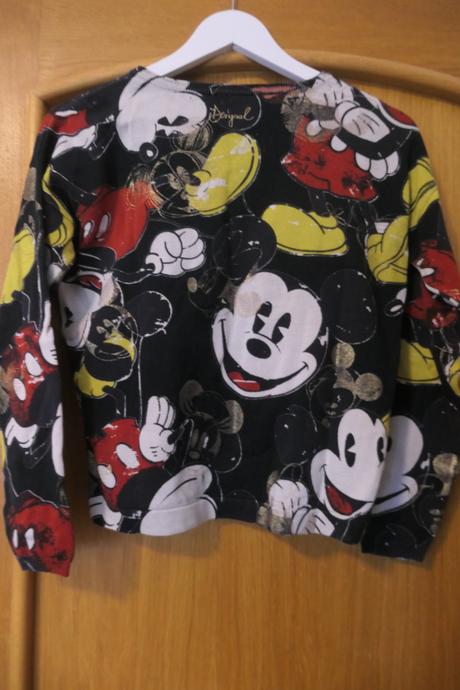 Desigual mickey original tensi svetrik vel. s-l, desigual,m