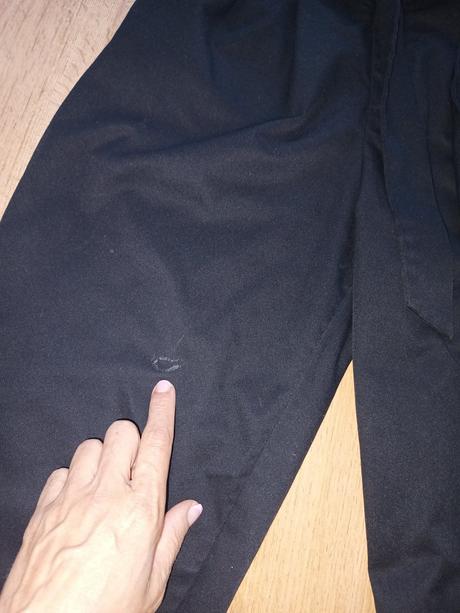 Málo nosené nohavice s vysokým pásom, h&m,36