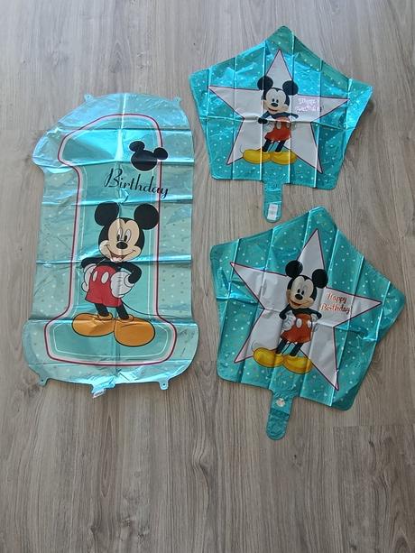 Set balónov - 1 narodeniny - modrý, 