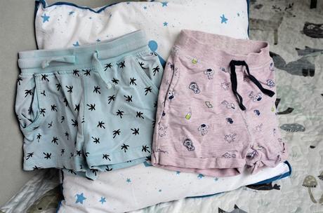 2x kraťase-86/92, 86