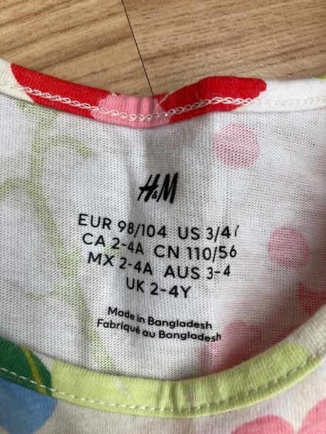 Šaty h&m, h&m,98