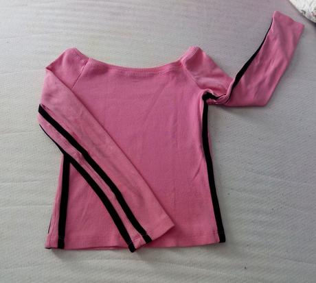 Ružový top, xs