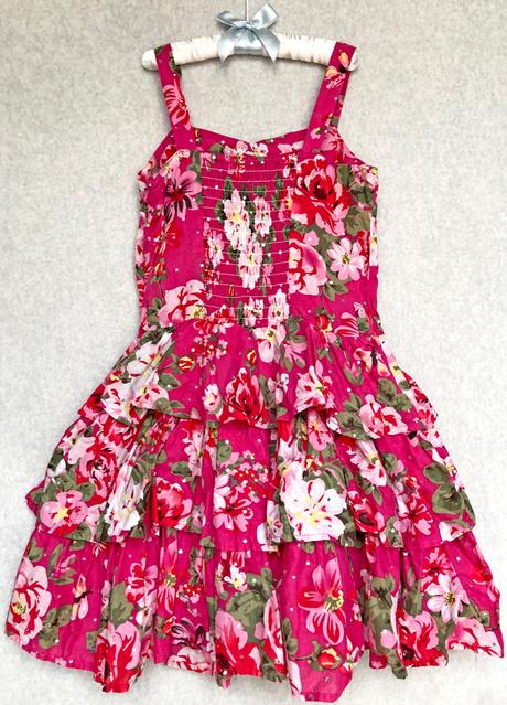 Letné kvetové šaty, 140