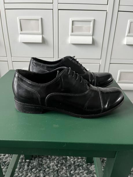 Čierne kožené topánky högl vel.38, 38