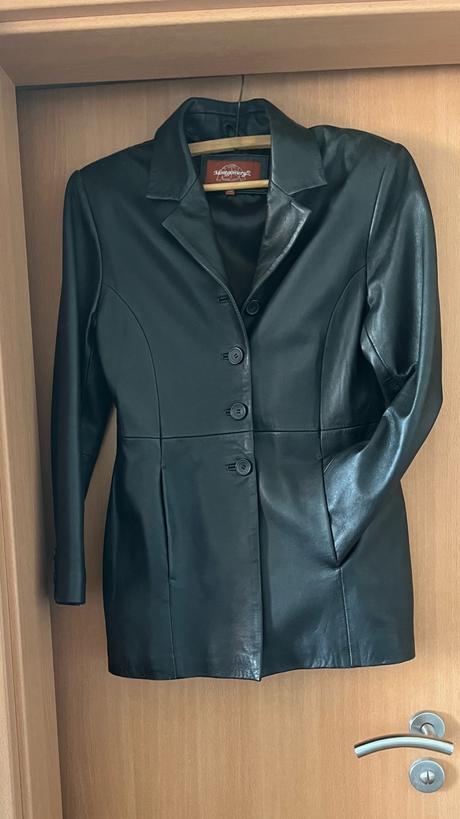 Pravá koža bunda, s