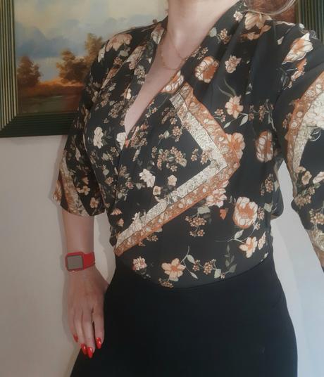 Moderné body blúzka, terranova,s