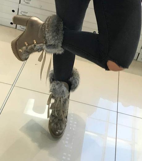 Nove štýlove kozačky členkove čižmy, 39