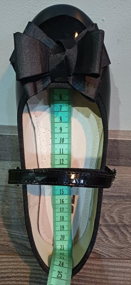 Lakované baleríny s mašľou, humanic,33