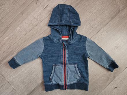 Modrá akoby riflová bundička next 68, next,68