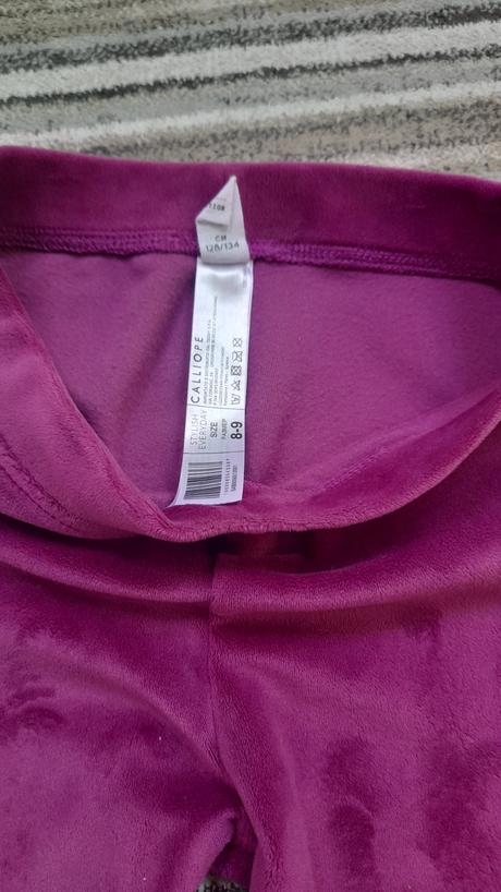 Zamatové legíny, calliope,128