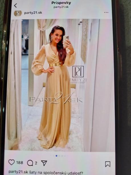 Spoločenské šaty zn. party21, l