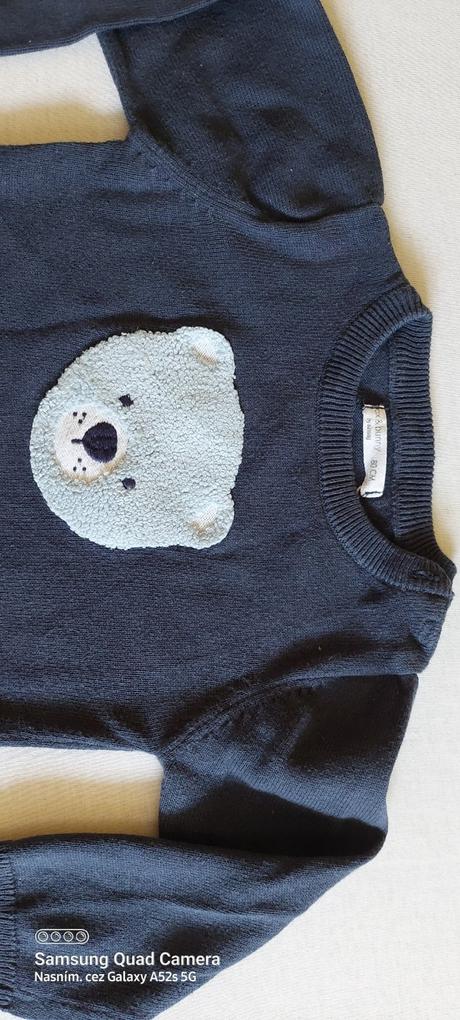 Svetrík s mackom, sinsay,80