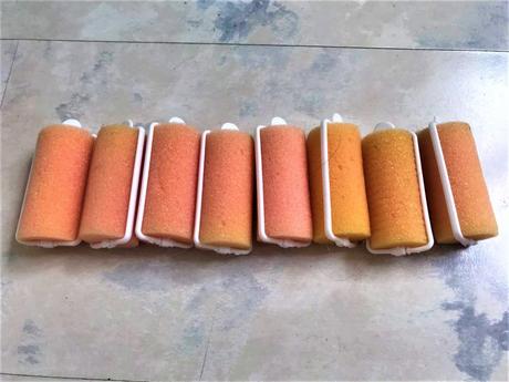 Penové natáčky 12 ks,