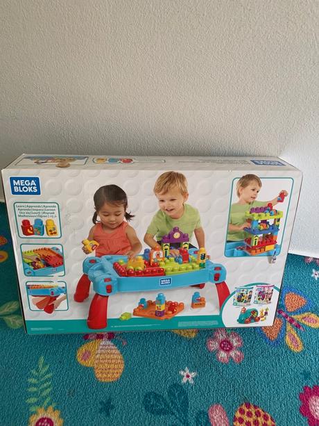 Megablocks detska stavebnica mega blocks stol, 