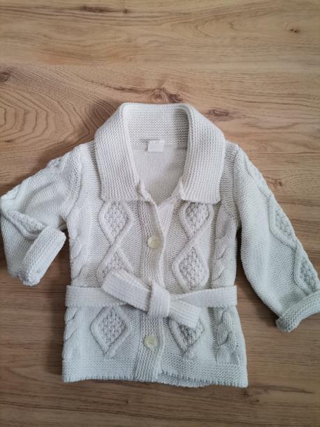 Pletený svetrík, h&m,86