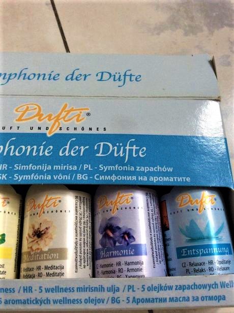 Luxusné wellness oleje 5 ks,