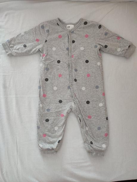 Zateplený vatovaný overal, h&m,80