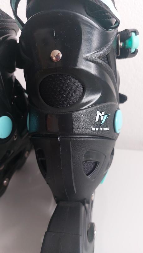 Korčule 2v1 raven pulse black/cyan, 33