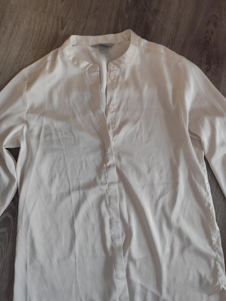 Saténová blúzka, h&m,38