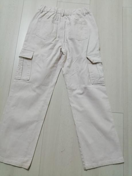 Nohavice pre dievčatka blede kapsace vel. 152, 152