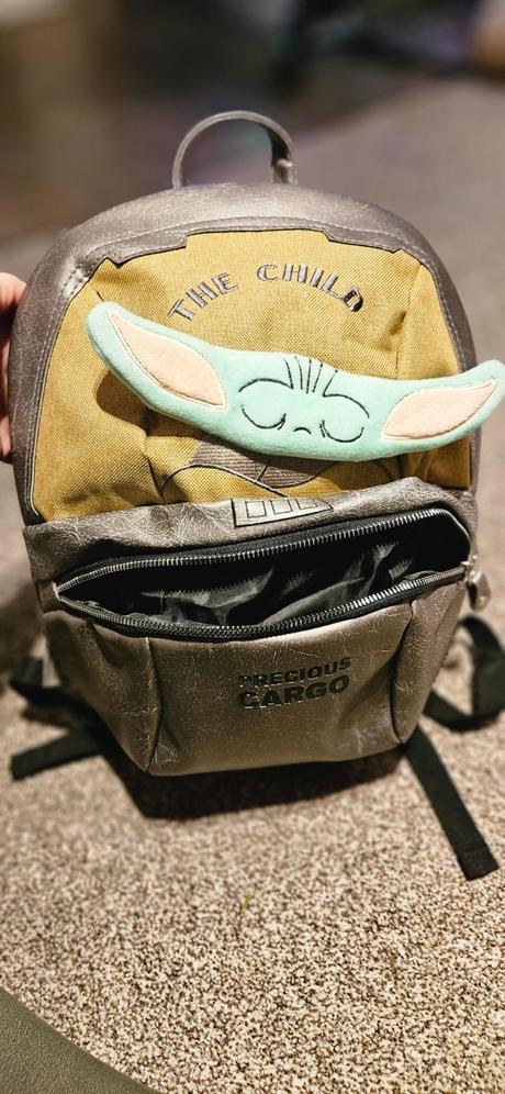 Detsky ruksak star wars mandalorian, cerda