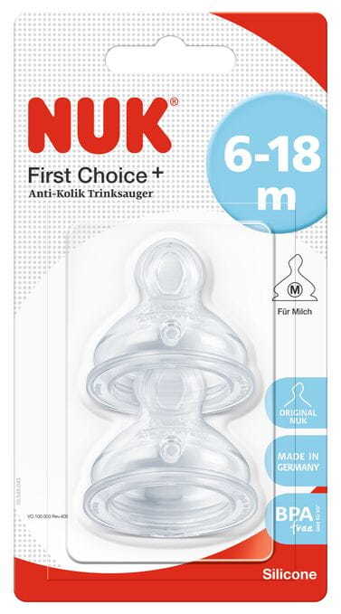 Nuk first choice silikónový cumlík veľkosť 2 (6-18, nuk