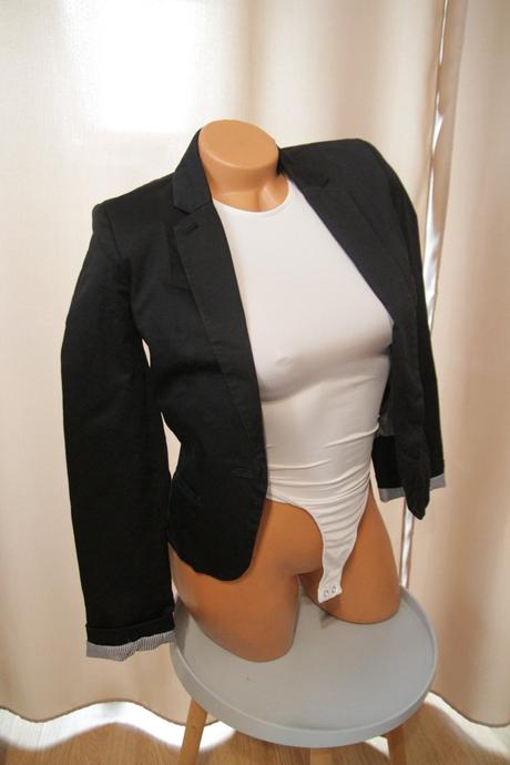 Čierne sako h&m, xs, h&m,xs