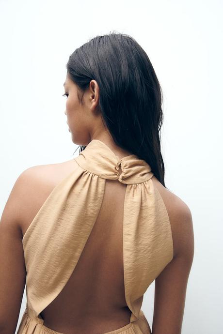 Béžový overal zara, zara,l