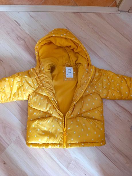 Zimná bodková bunda, sinsay,110