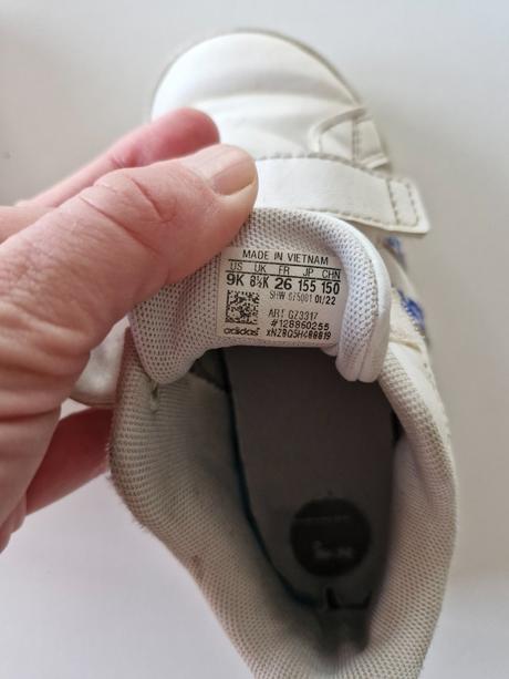 Tenisky mickey, adidas,26