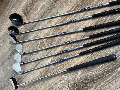 Callaway xj3 white detský golfový set, 135-155cm, callaway