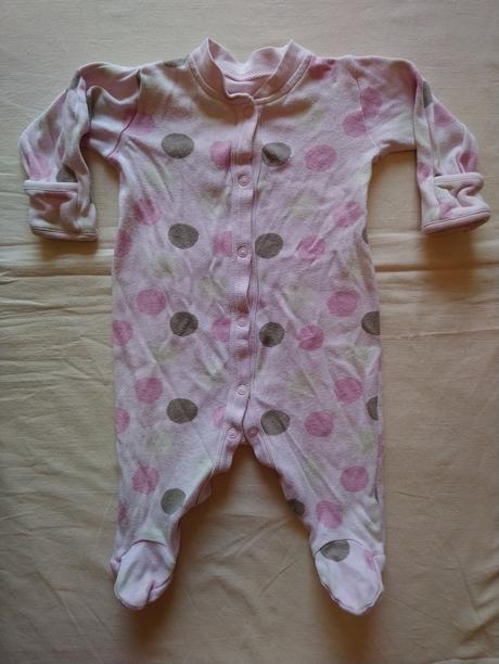 Bavlnený overal, farebné bodky, 62