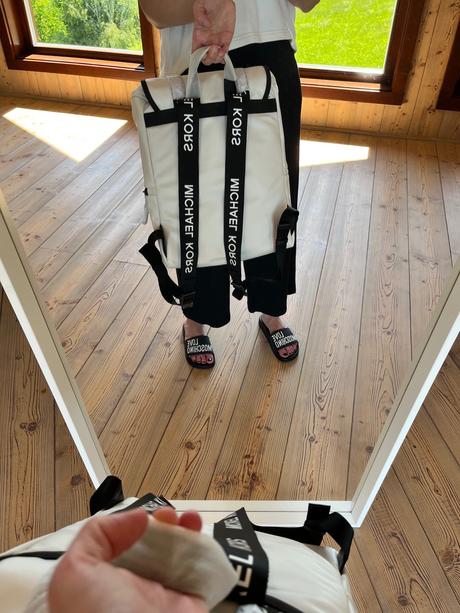 Dizajnový vymakany ruksak - michael kors, michael kors