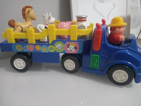 Autíčko so zvukmi piesňou old mac donald, 