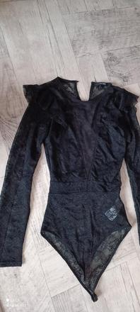 Dámske čipkované tričko/ body, s, s