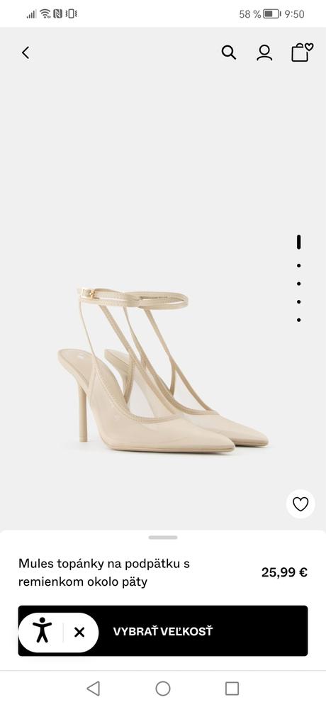 Sandále, bershka,37