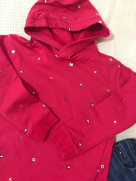 Mikina + rifle, tommy hilfiger,122