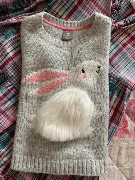 Svetrík so zajačikom, pepco,110
