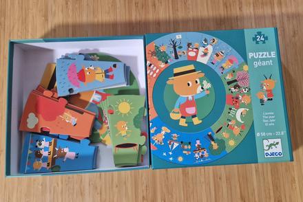 Djeco puzzle 24ks rocne obdobia,