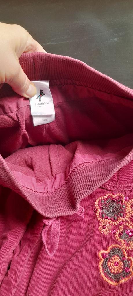 Nohavice teple, palomino,128