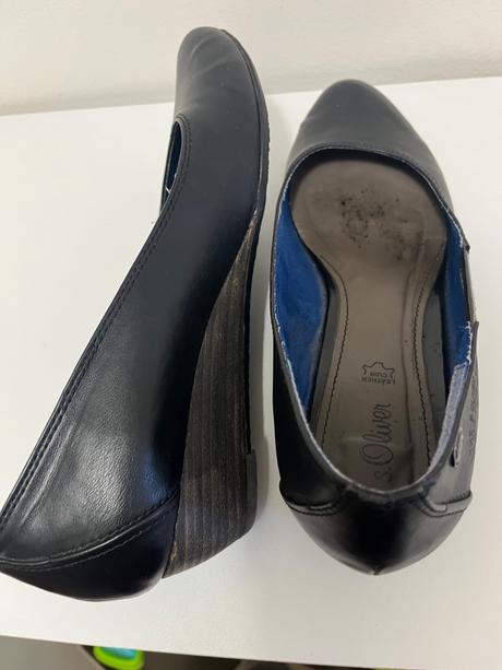 Poltopánky na opätku, s.oliver,40