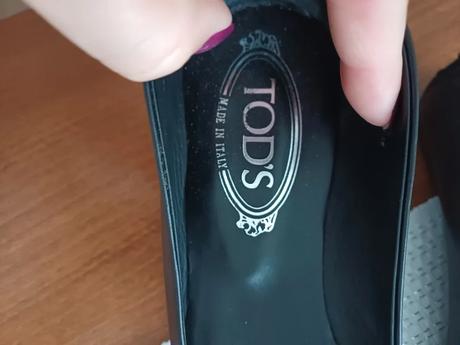 Kvalitné balerínky tod's č.37,5, 37