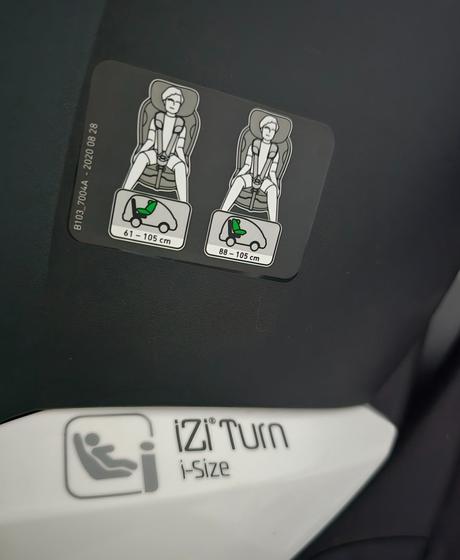 Besafe izi turn i-size, 360st. otočná, top stav, besafe