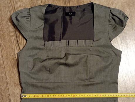 Elegantné  šaty bussines look 36/38, f&f,s