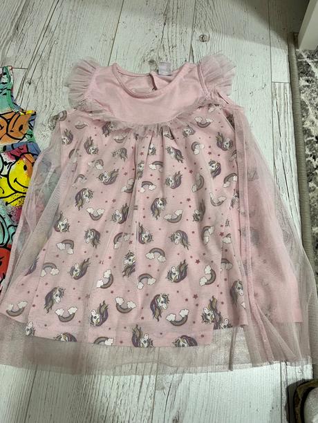 Šaty na leto 98/104 6ks, h&m,98