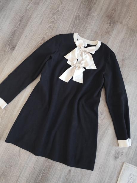 Pletené šaty, h&m,s