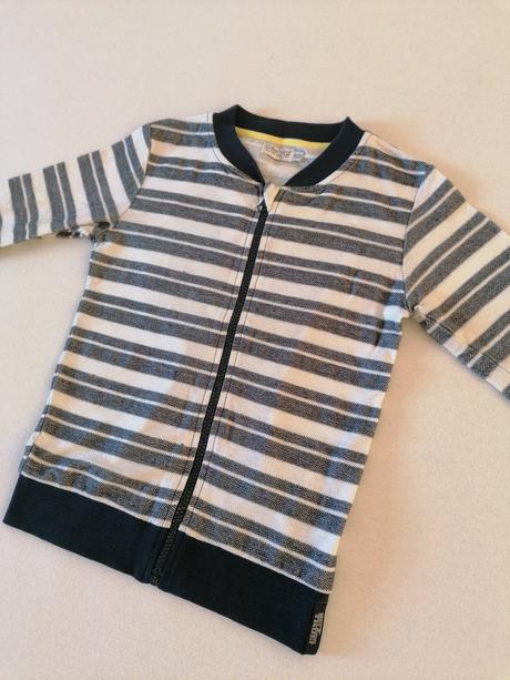 Bavlnená tenšia mikina dirkje s nápisom na chrbte, dirkje,116